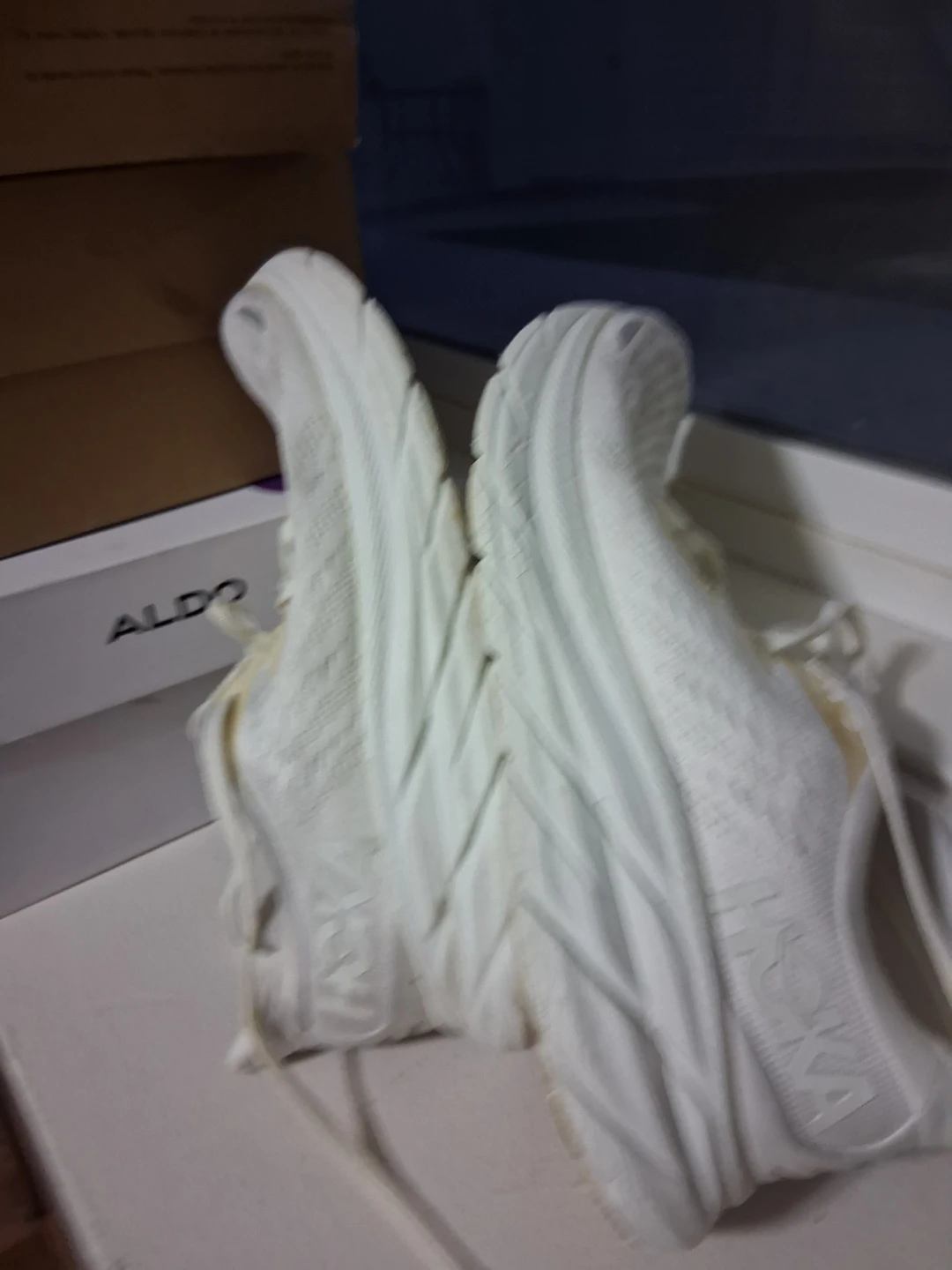 White Hoka Running Shoes size 7 Women's - photo 3