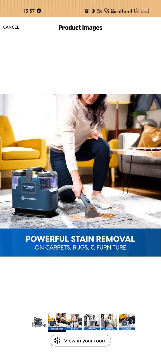 Vacmaster Spot Cleaner - photo 2