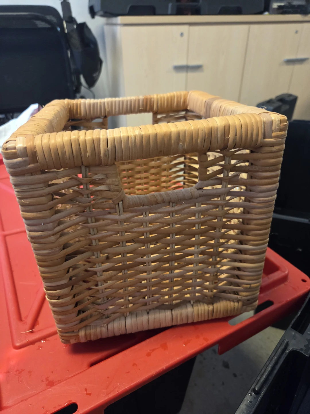 Woven Storage Basket 9 x 9 x 10