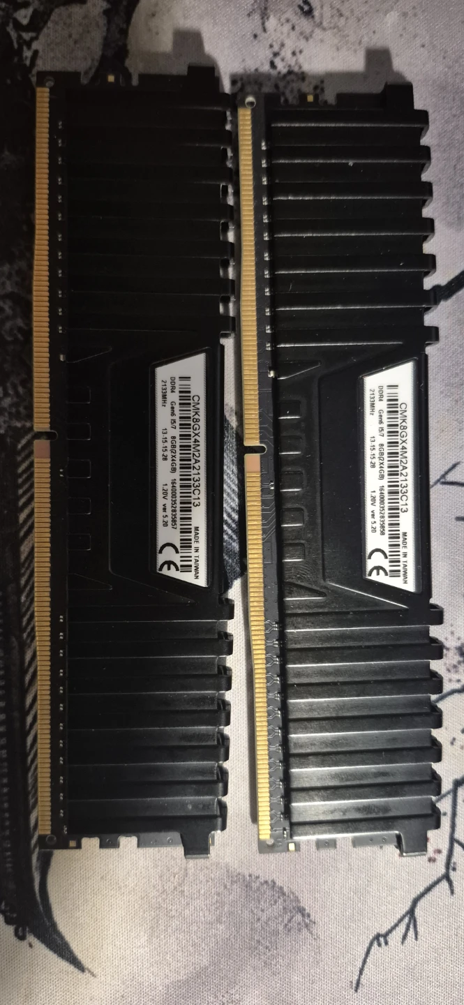Corsair Vengeance 4x2 8gb 2133mhz Ram - photo 2