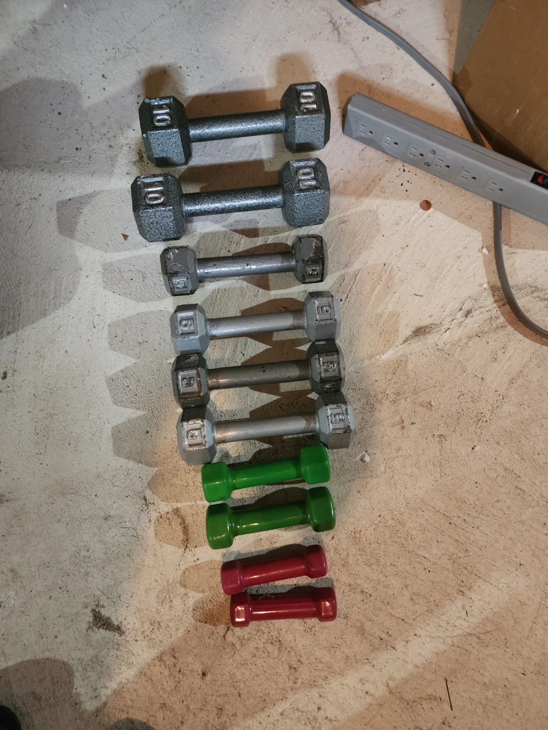 Dumbbell and Kettlebell Set with Rack