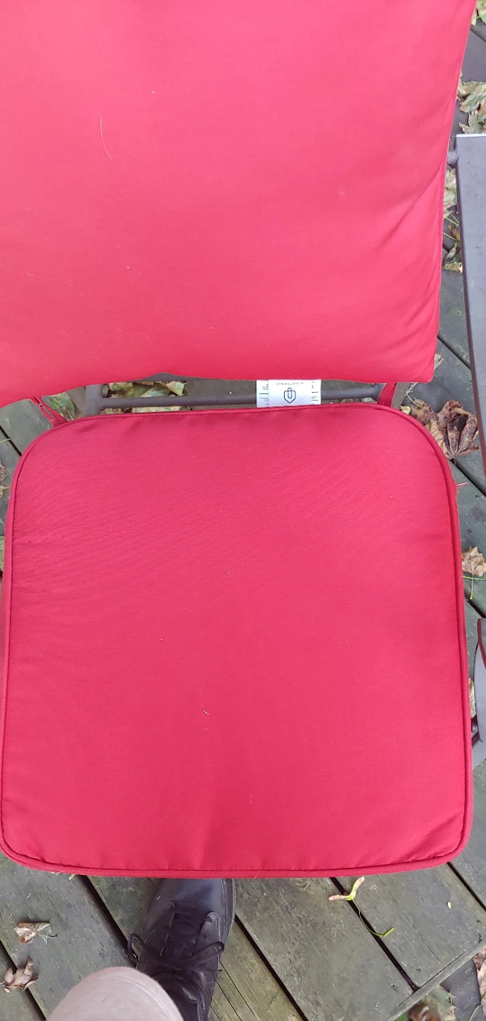 4 two piece. (Back & Seat) Patio chair cushion - photo 2