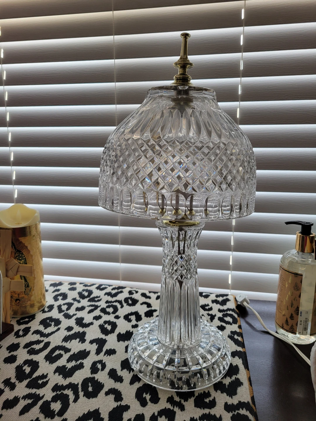 Crystal Table Lamp