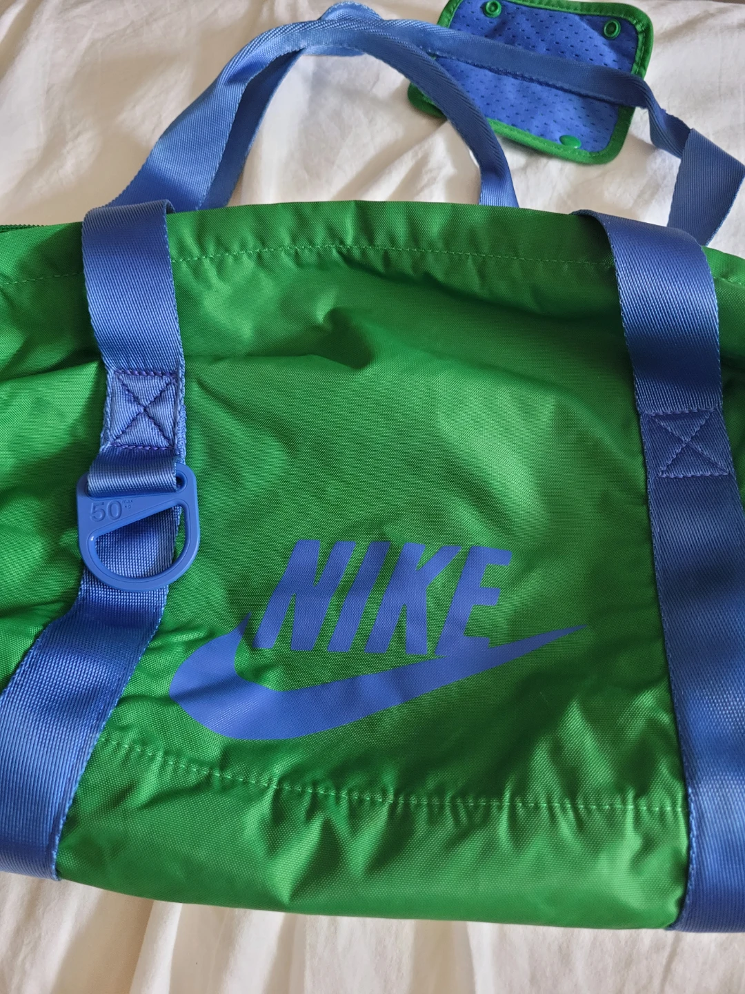 Nike Duffle Bag Green/Blue