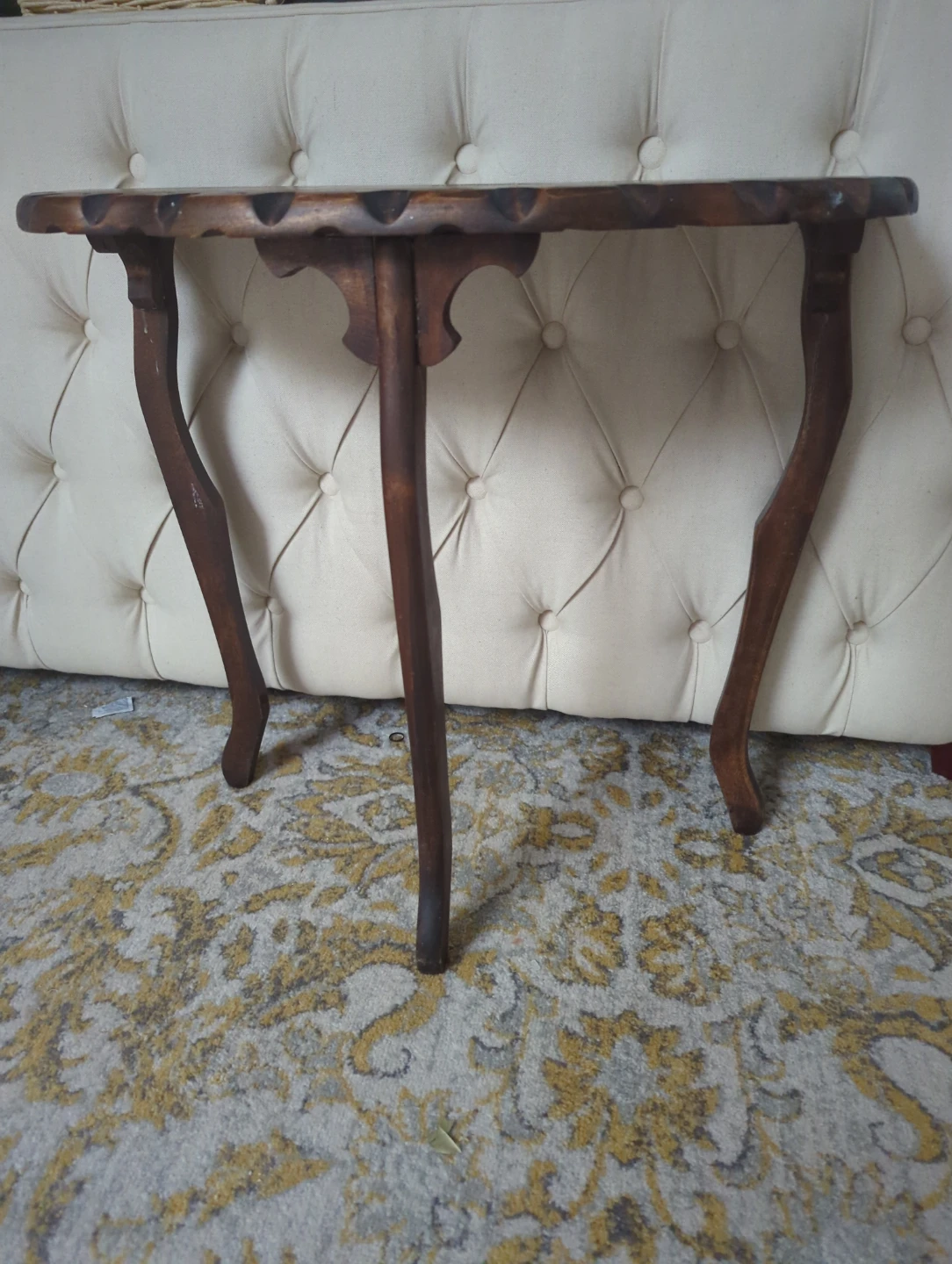 Vintage Wooden Console Table