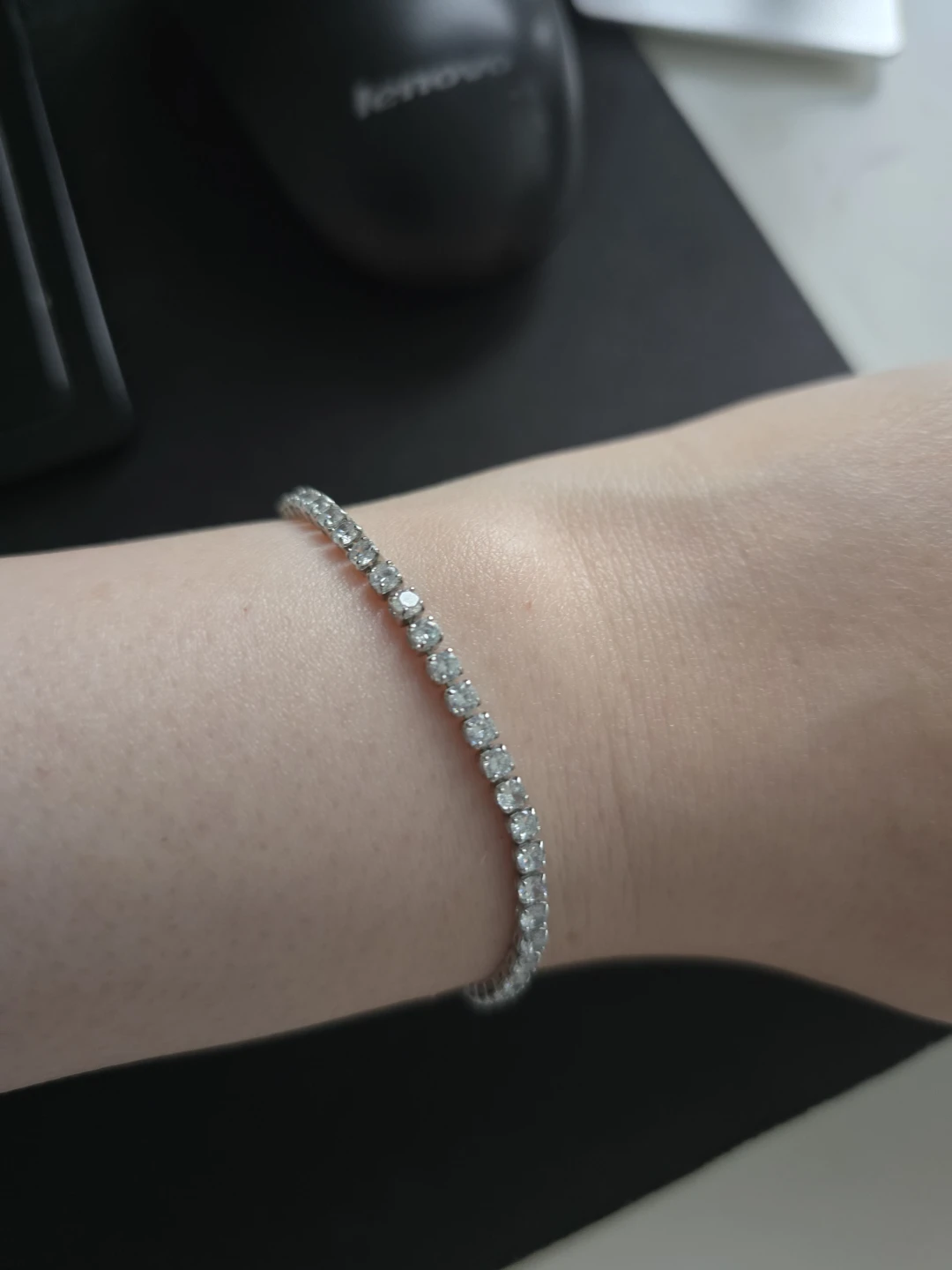 Rhinestone Tennis Bracelet