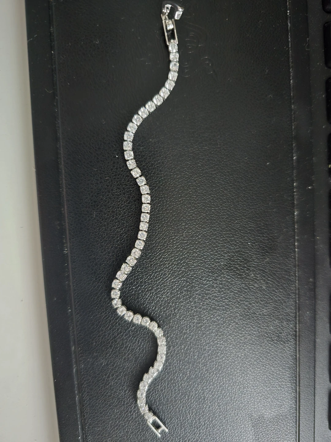 Rhinestone Tennis Bracelet - photo 2
