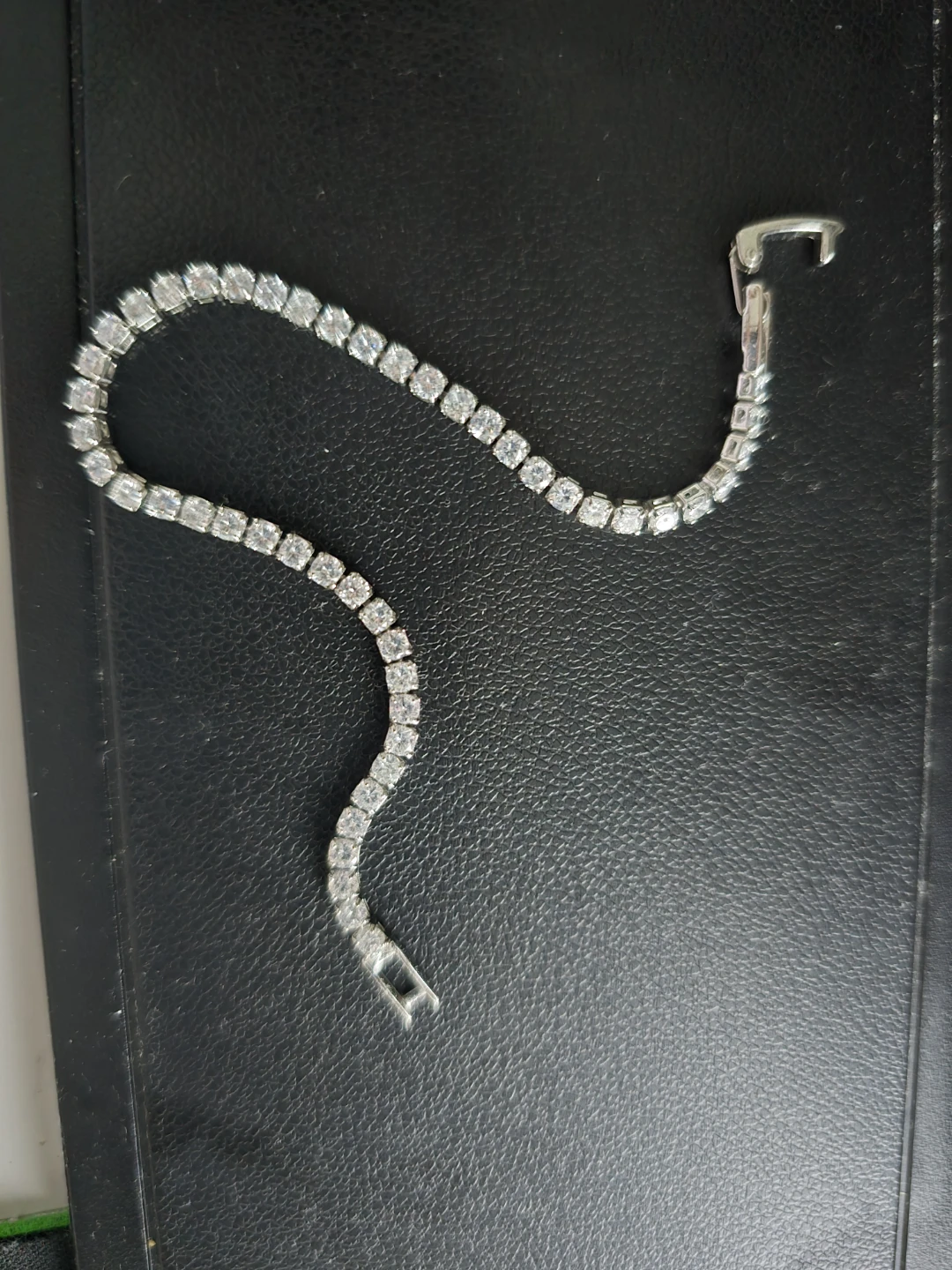 Rhinestone Tennis Bracelet - photo 3