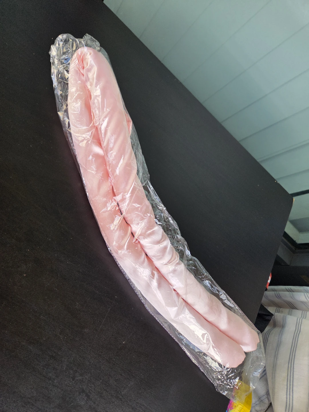 Pink Satin Heatless Curling Rod - photo 4