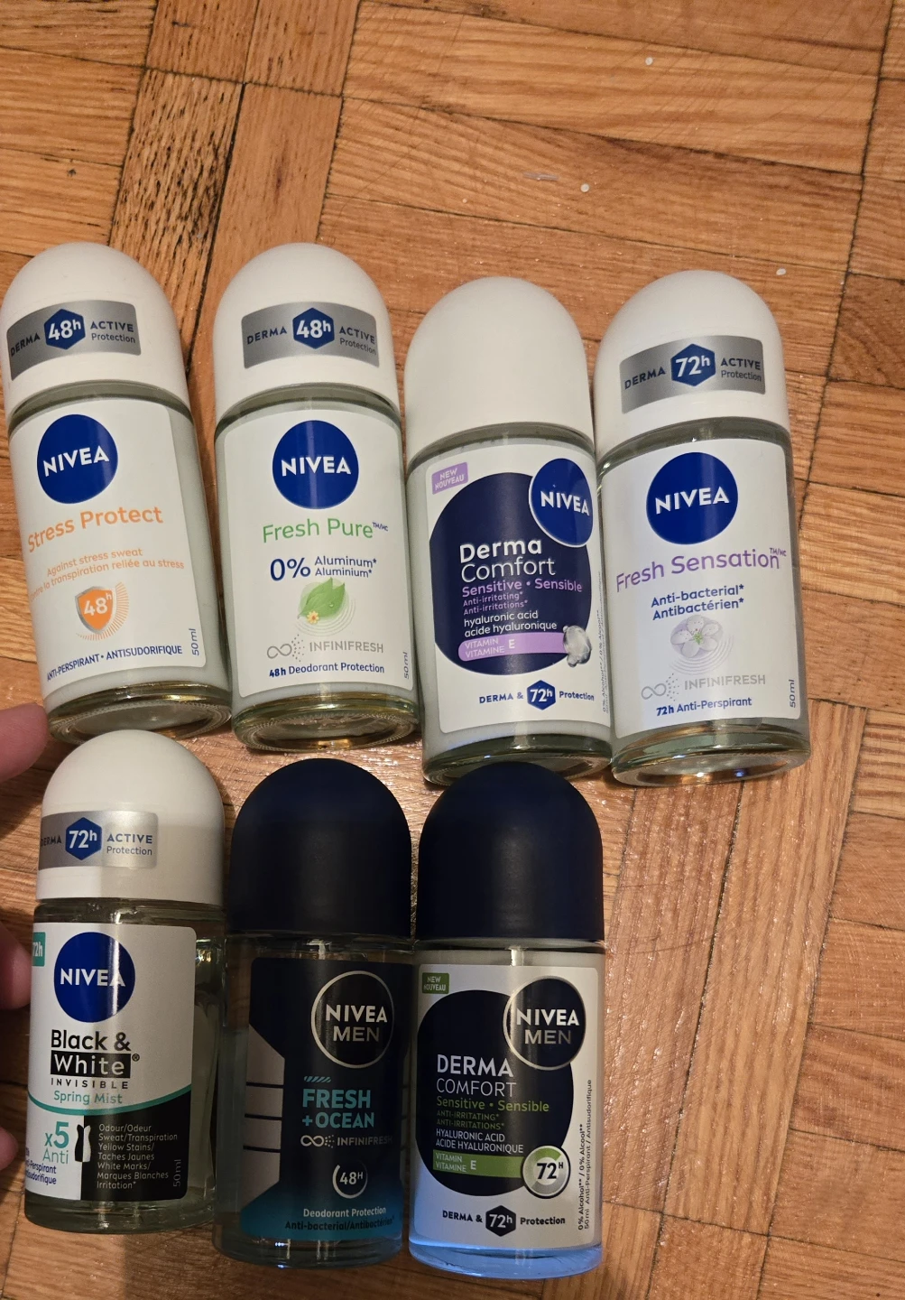 Nivea Deodorant Lot