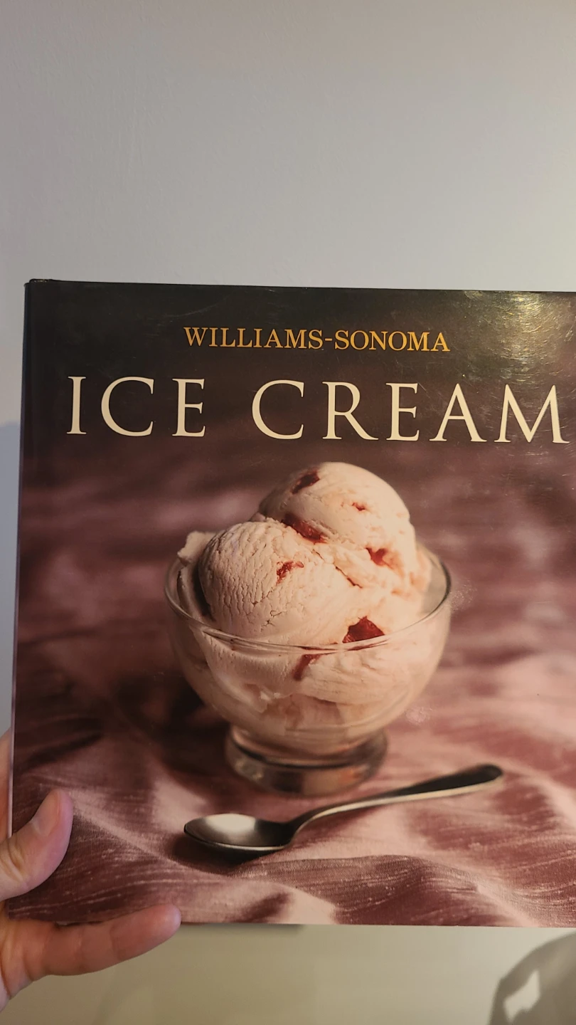 Williams-Sonoma Ice Cream Cookbook