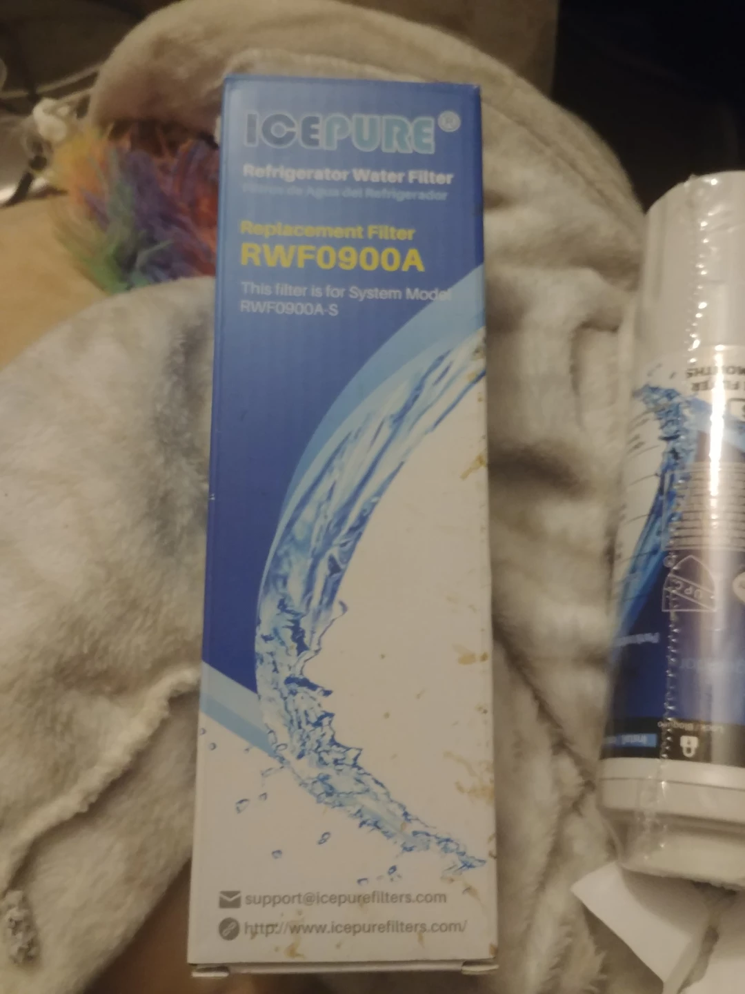 ICEPURE Refrigerator Water Filter RWF0900A Replacement Filter - photo 2