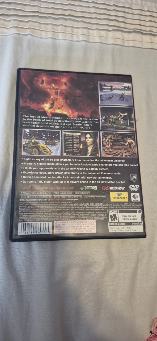 Mortal Kombat: Armageddon PlayStation 2 Game Greatest Hits - photo 2