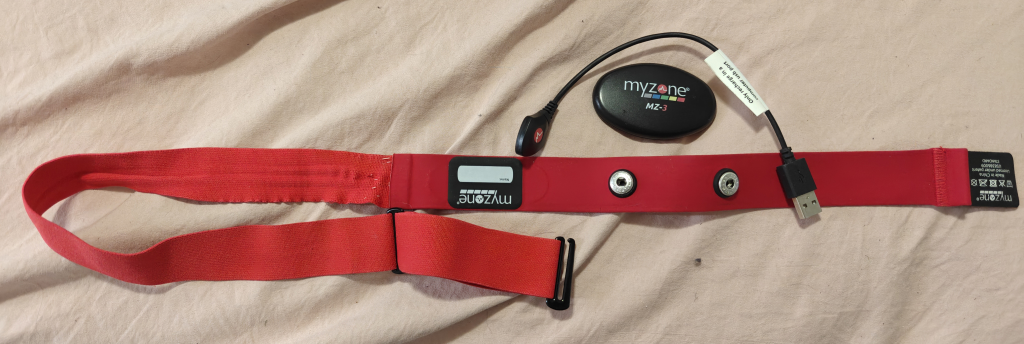 Myzone MZ-3 Heart Rate Monitor Chest Strap