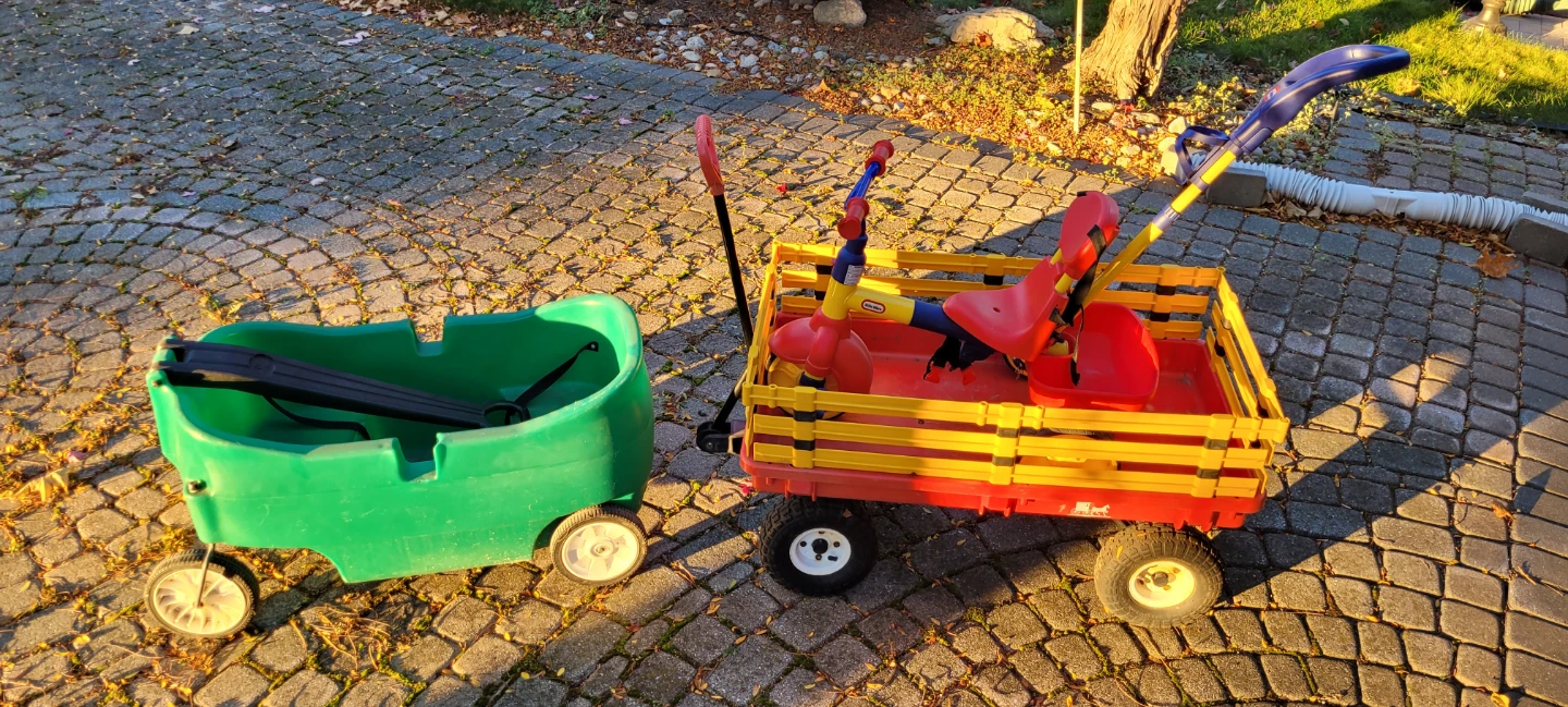 4 wheels Dolly Trolley Step2 Wagon - photo 3
