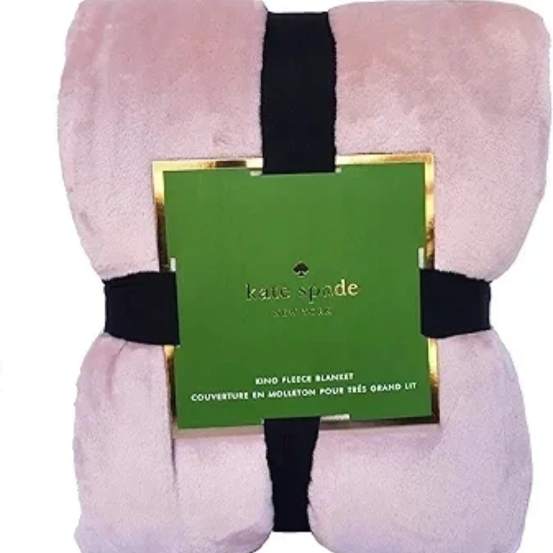 Kate Spade King Fleece Blanket