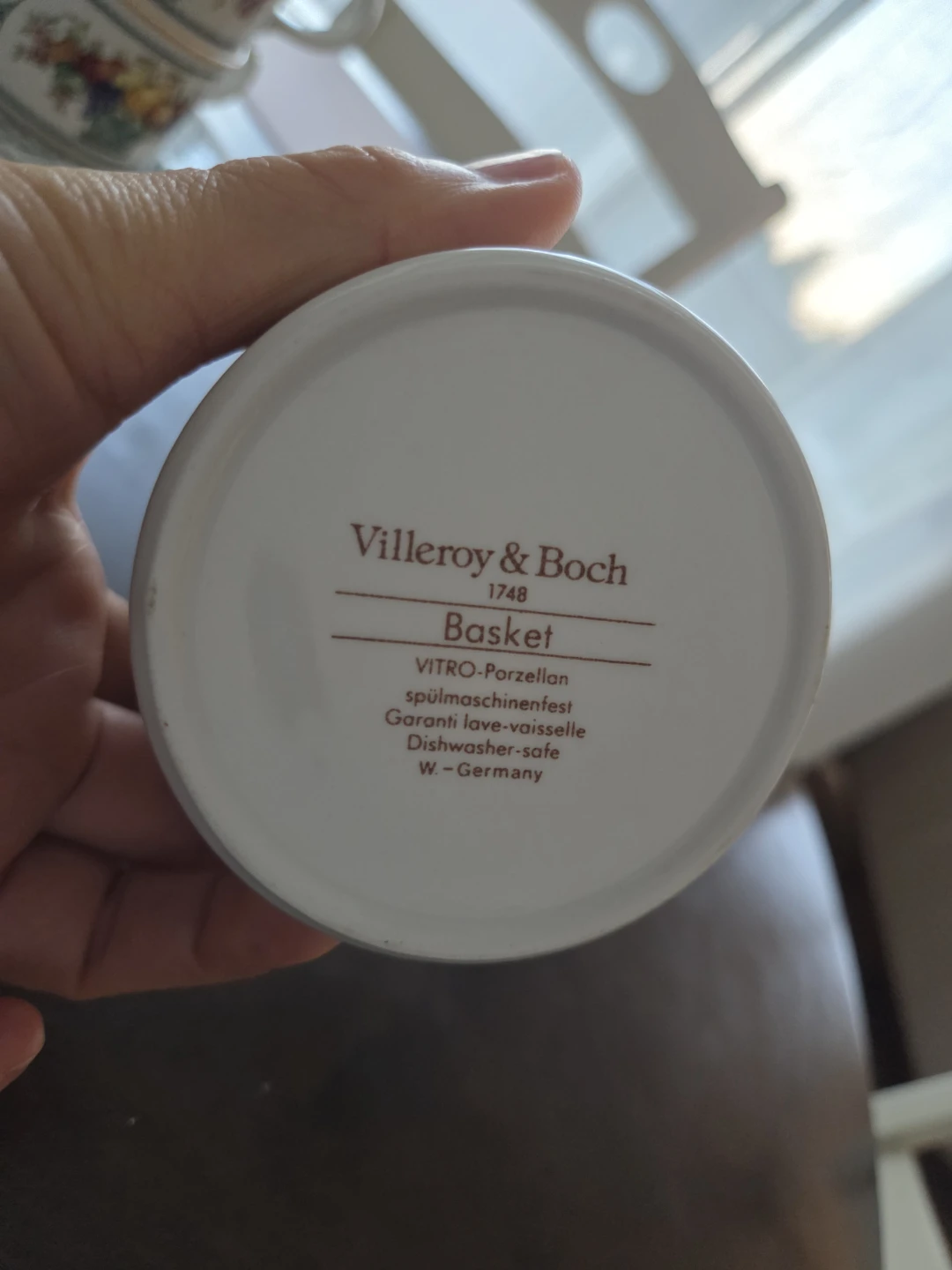 Villeroy & Boch "Basket" Tea Set (Made in West Germany) - photo 3