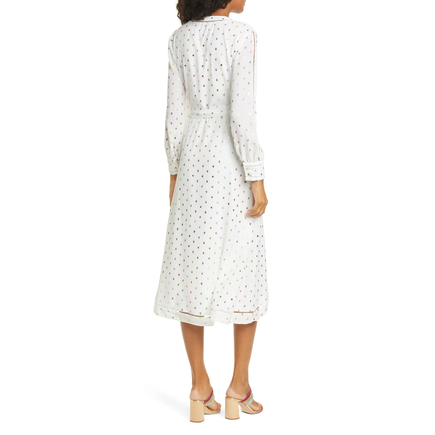 Ted Baker White Polka Dot Wrap Dress - photo 2
