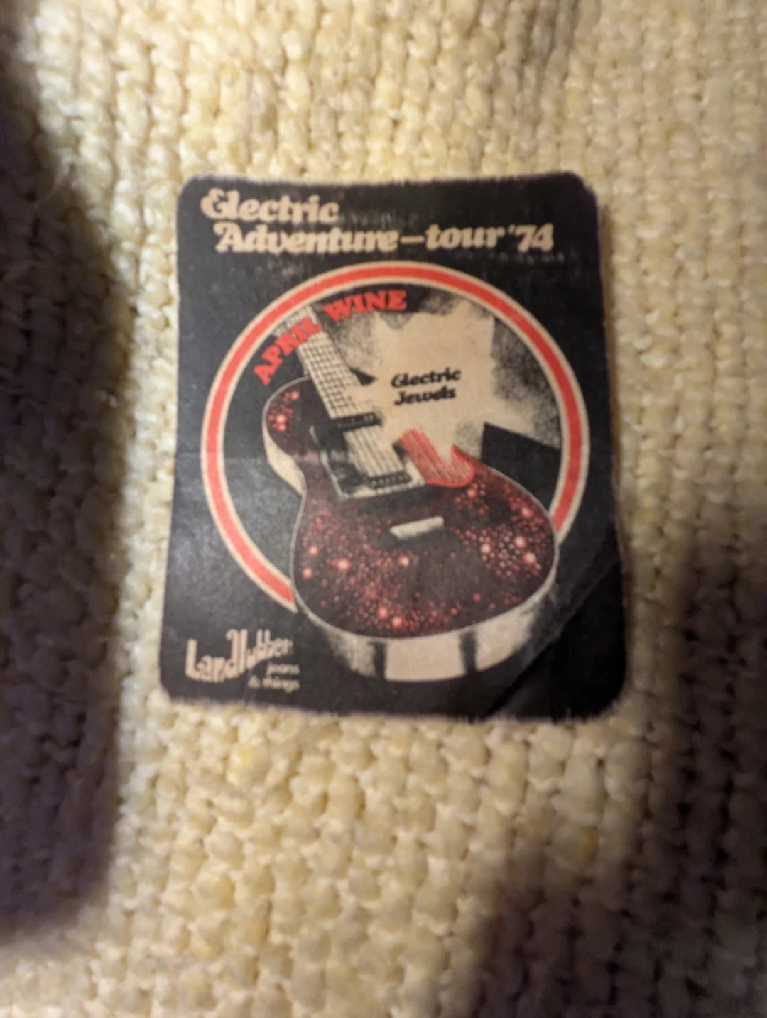 April Wine "Electric Adventure Tour '74" Patch