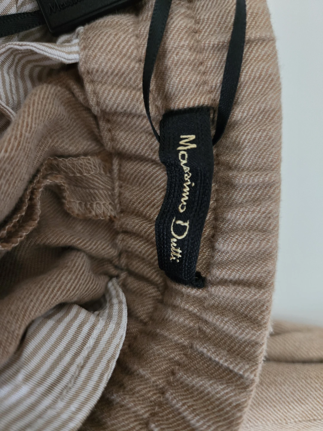 Massimo Dutti - Women's Beige Pants Size 36 - photo 2