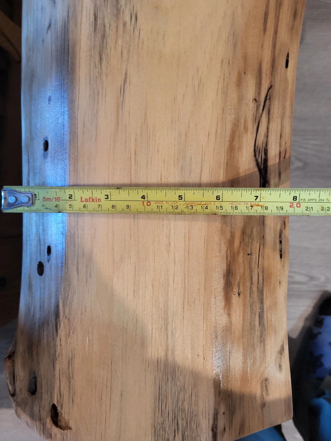Live Edge Wooden Bench - photo 4