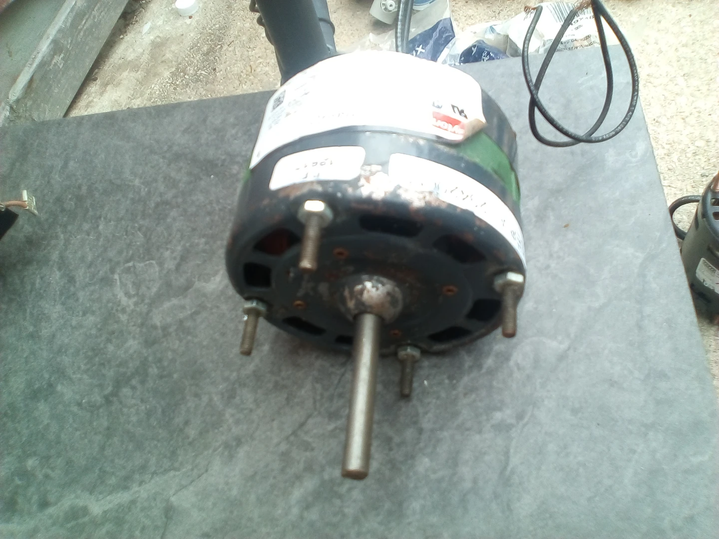 Industrial Electric Motor with Wiring - photo 2