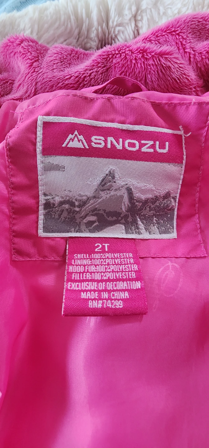 Winter Jacket 2T Pink/Blue Ombre - photo 4