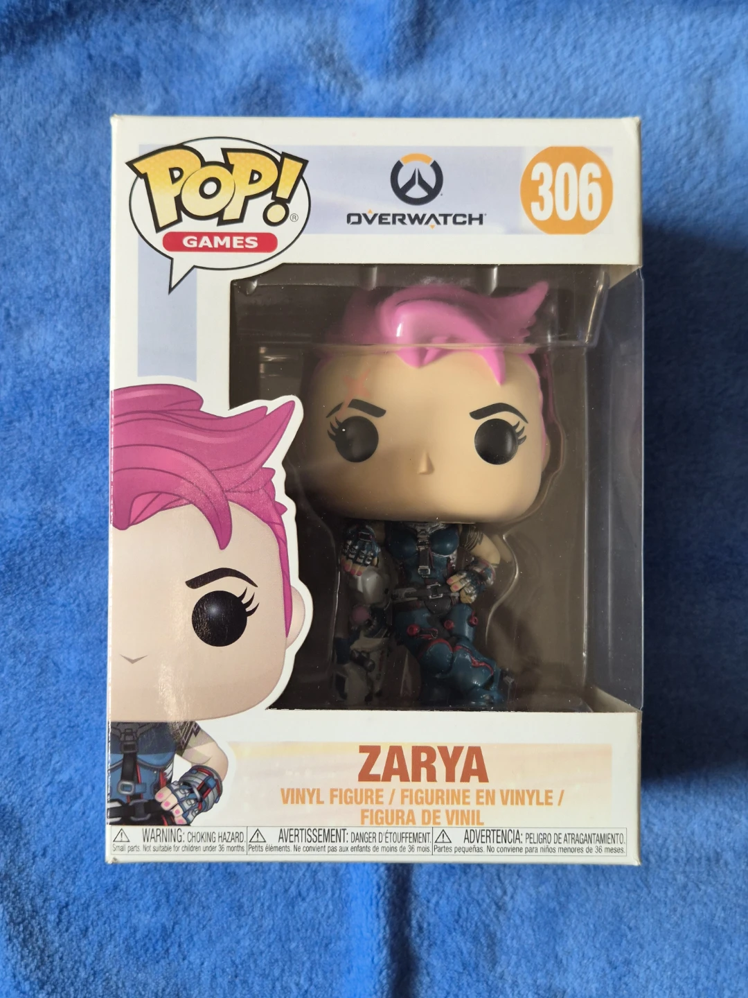 Read Bio | #306 Zarya (Overwatch) Funko Pop