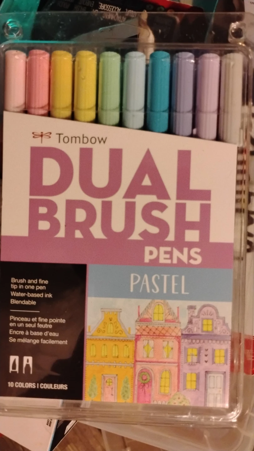 Tombow Dual Brush Pens - Pastel