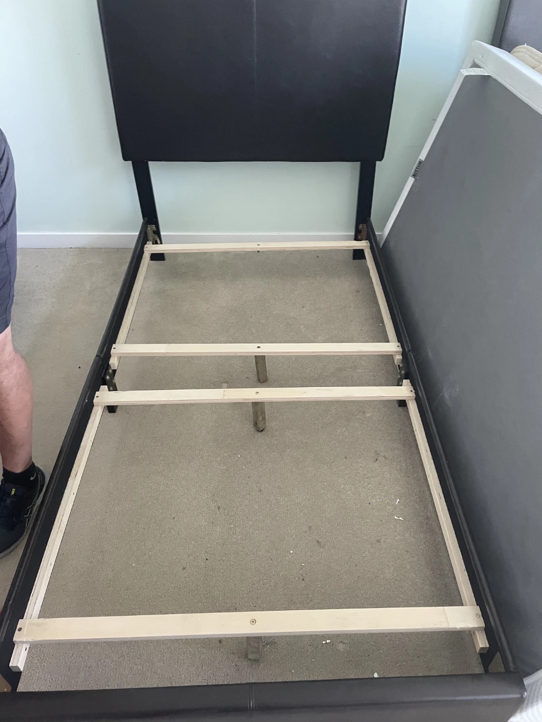 Free single bed