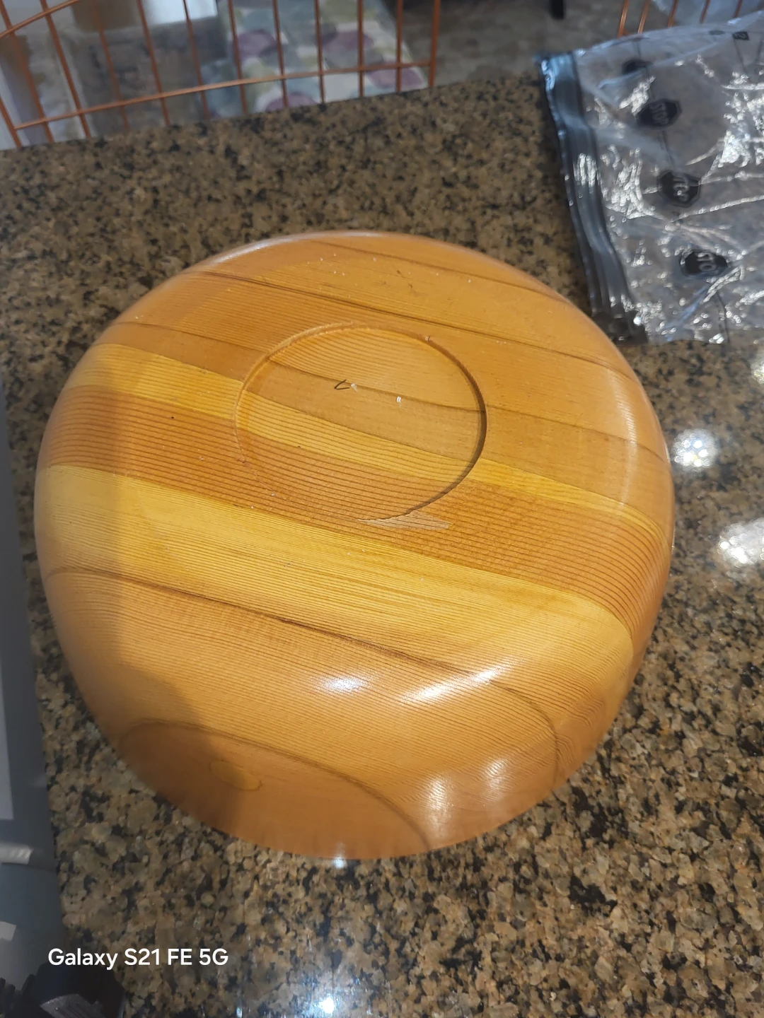 Wooden Serving Bowl - photo 4