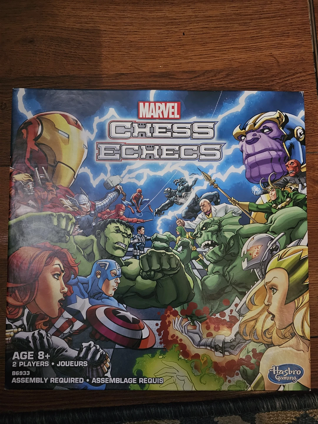 Marvel Chess Echecs Board Game