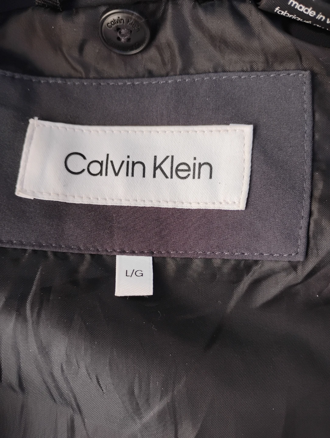 Calvin Klein Grey Soft Shell Jacket - photo 3