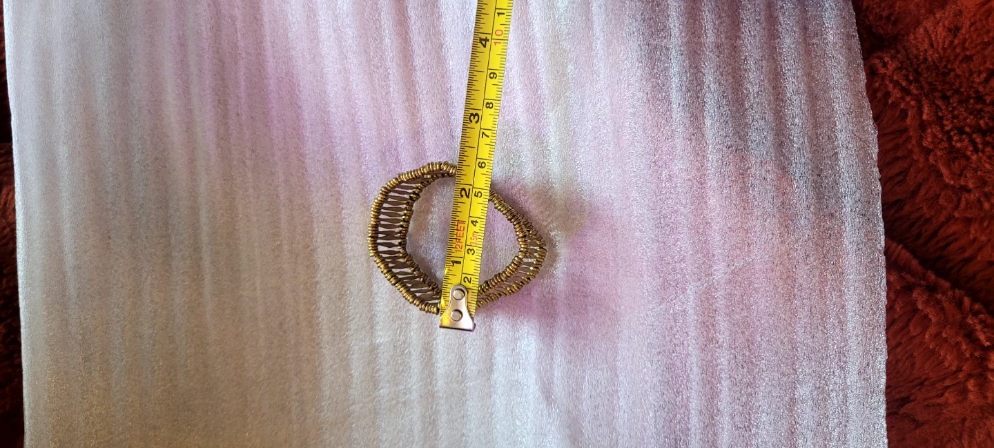 Gold Tone Woven stretchy Bracelet - photo 4