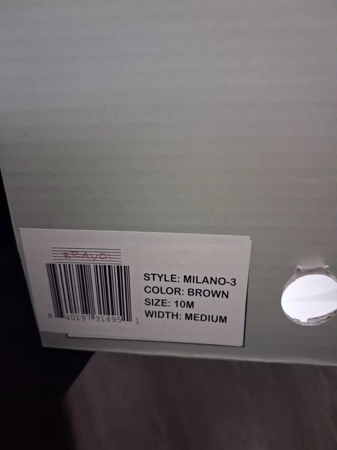 Bravo Milano Dress Shoes - Brown - Size 10M - photo 2