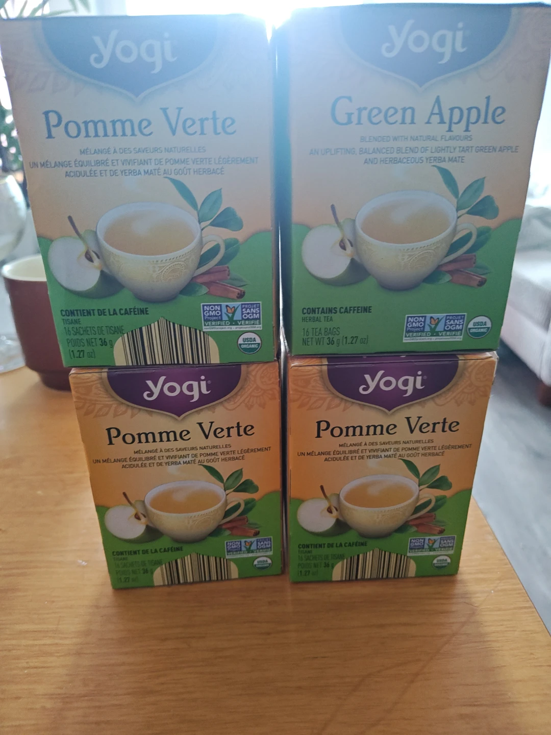 Yogi Green Apple Herbal Tea (4 Boxes) - photo 2
