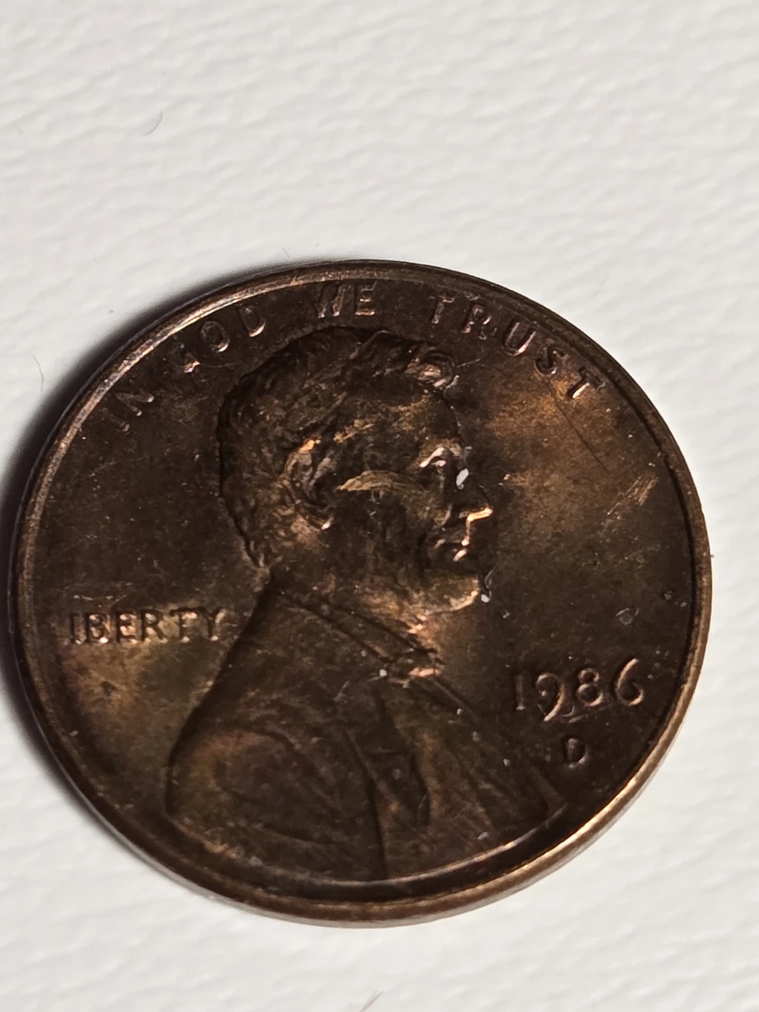 1986 Lincoln Penny