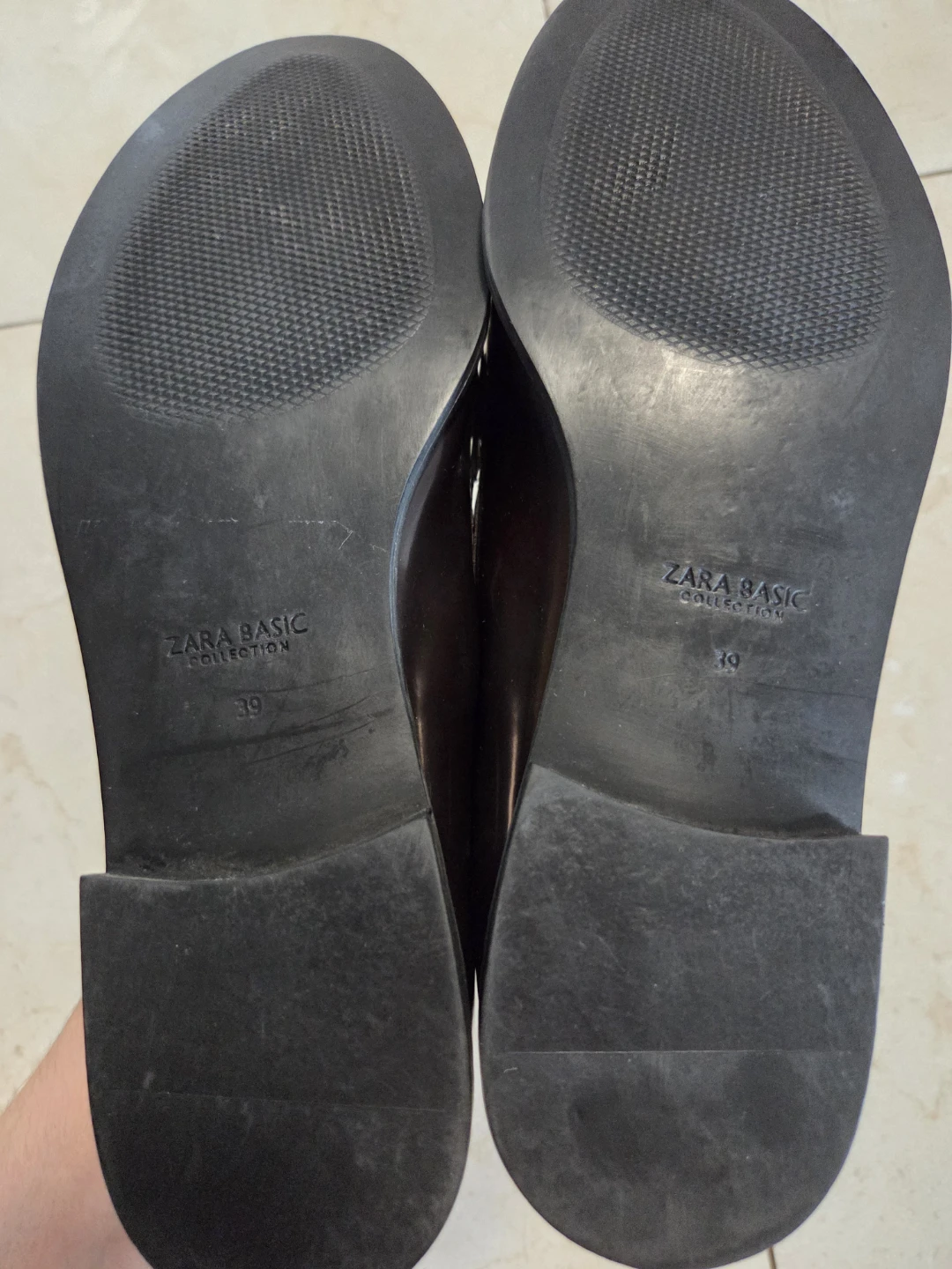 Dark Maroon Zara Flats - photo 2