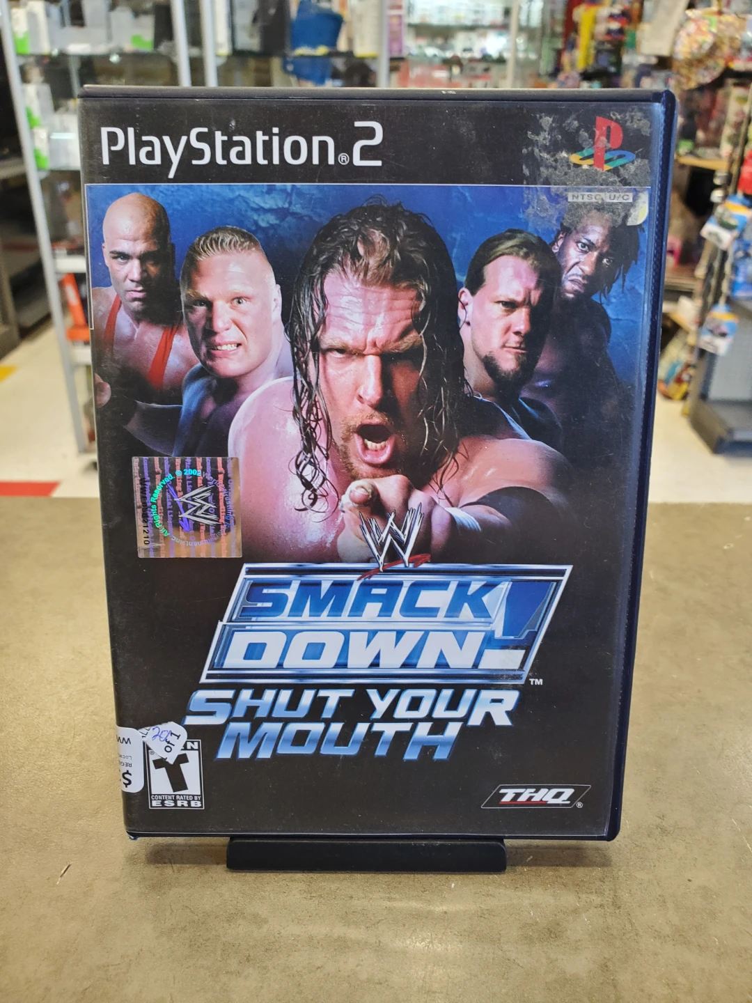 PlayStation 2 WWE SmackDown Shut Your Mouth Video Game