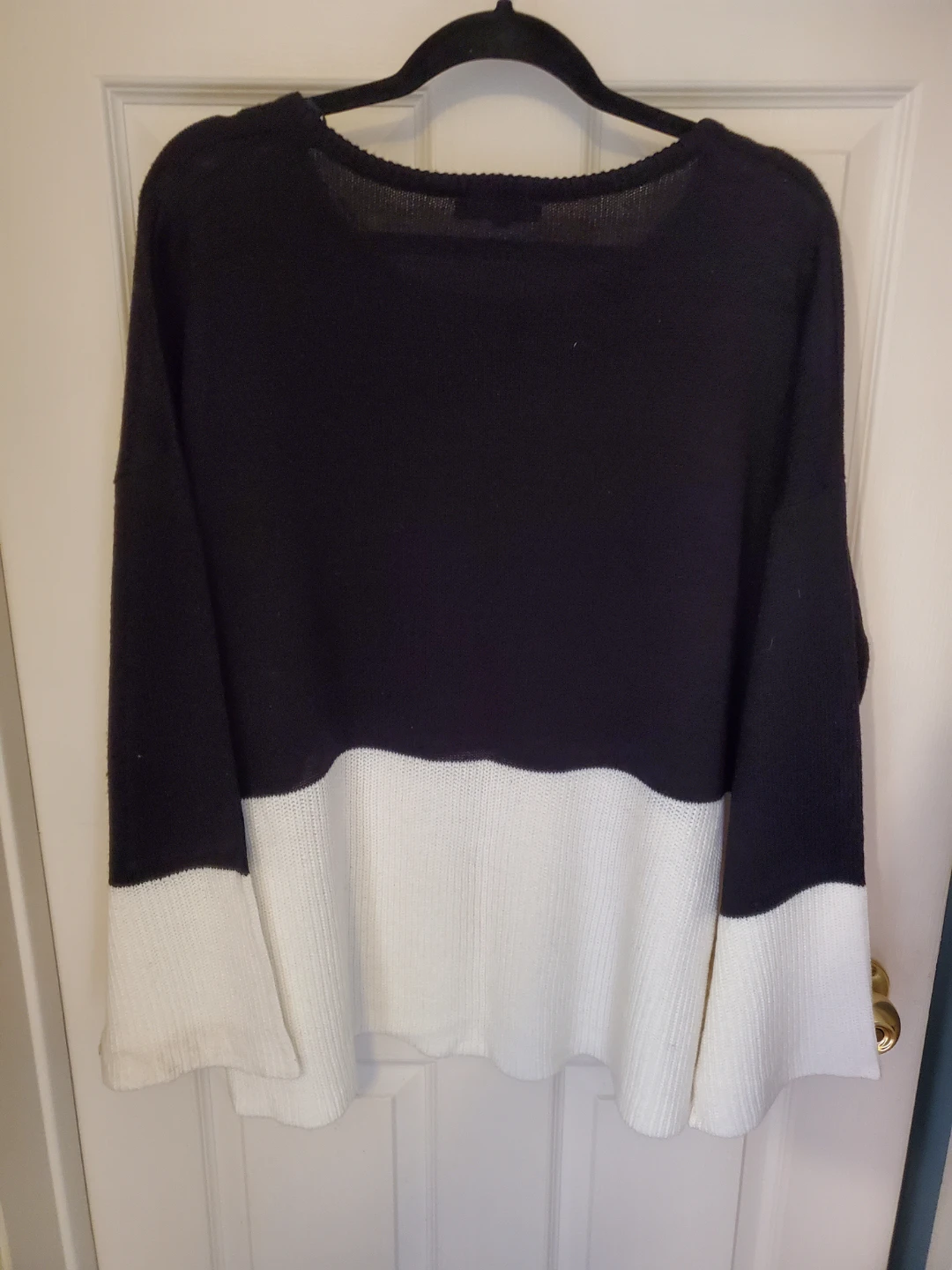 Plus Size Lily Morgan Colorblock Sweater - photo 2