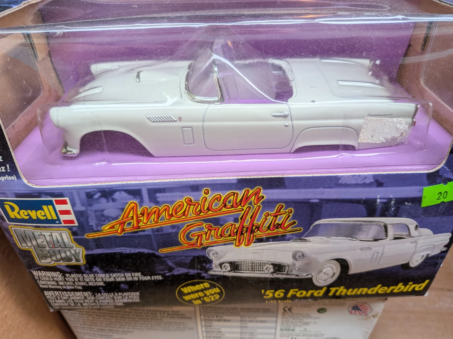 Revell American Graffiti '56 Ford Thunderbird Metal Body Kit