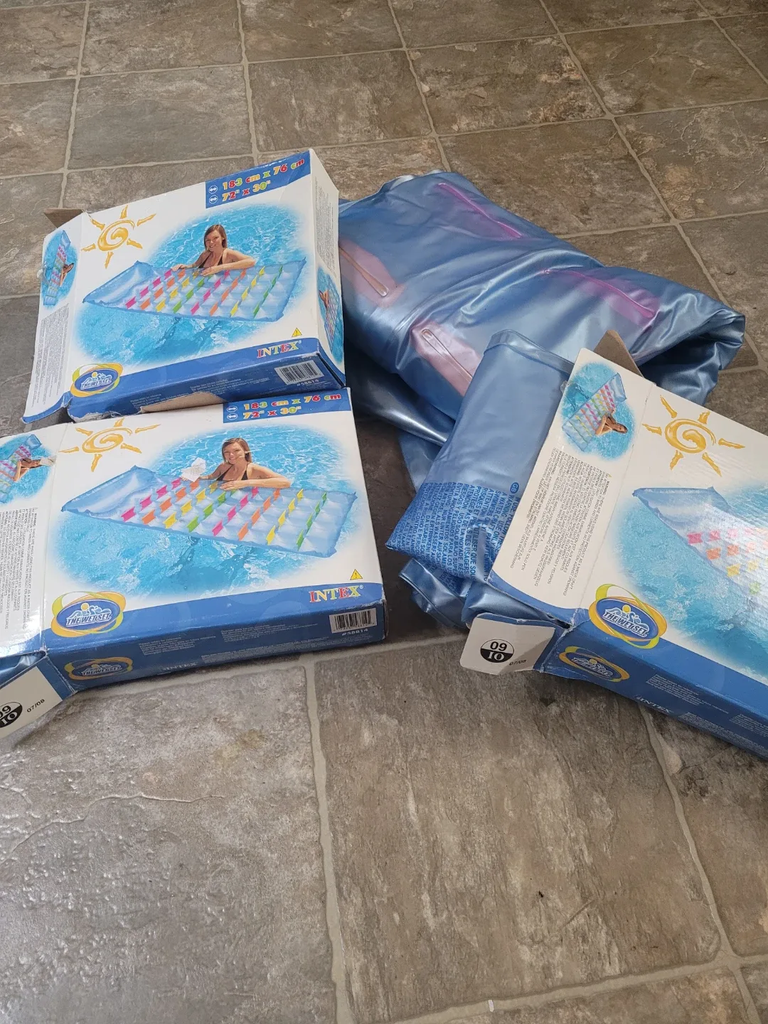 Three River Run Inflatable Loungers 72" x 30"