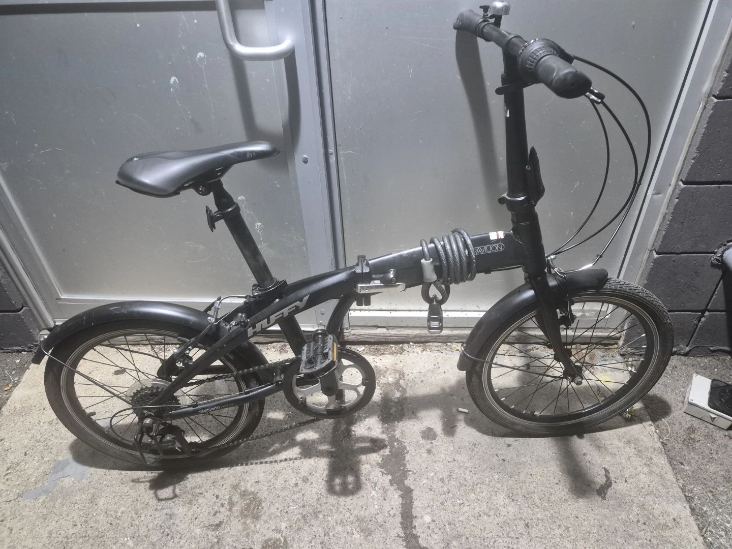 Huffy Black Folding Bicycle - photo 2