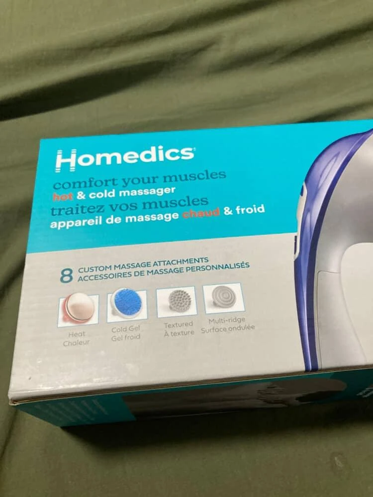 HoMedics Hot & Cold Massager with 8 Custom Attachments - photo 2