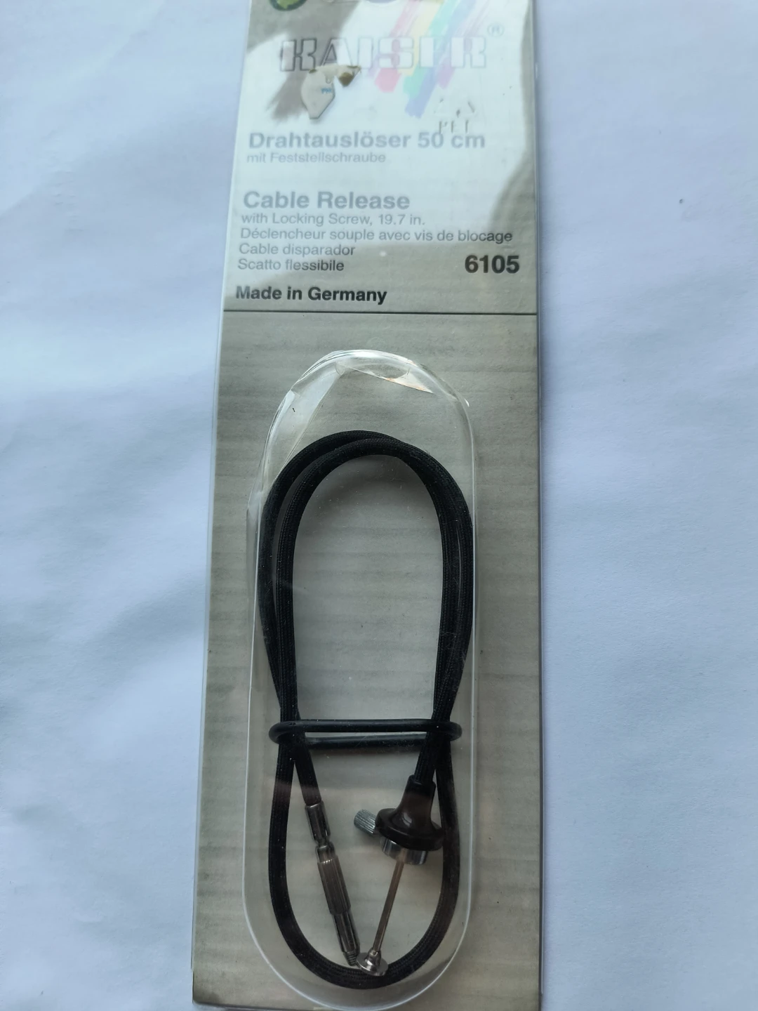 Kaiser Cable Release 50 cm