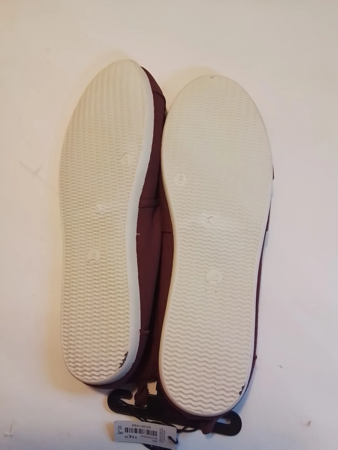 Ardene Women's Burgundy Slip-On Shoes - Size 8 - photo 5