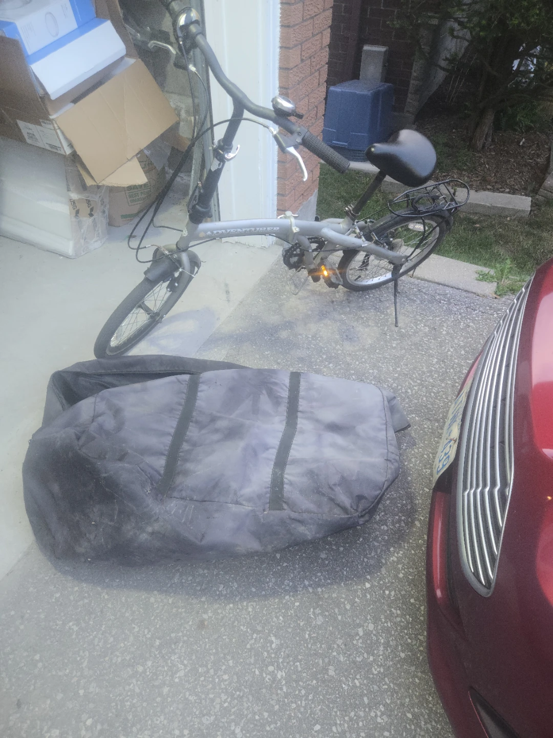 Adventura folding bike with bag - photo 3