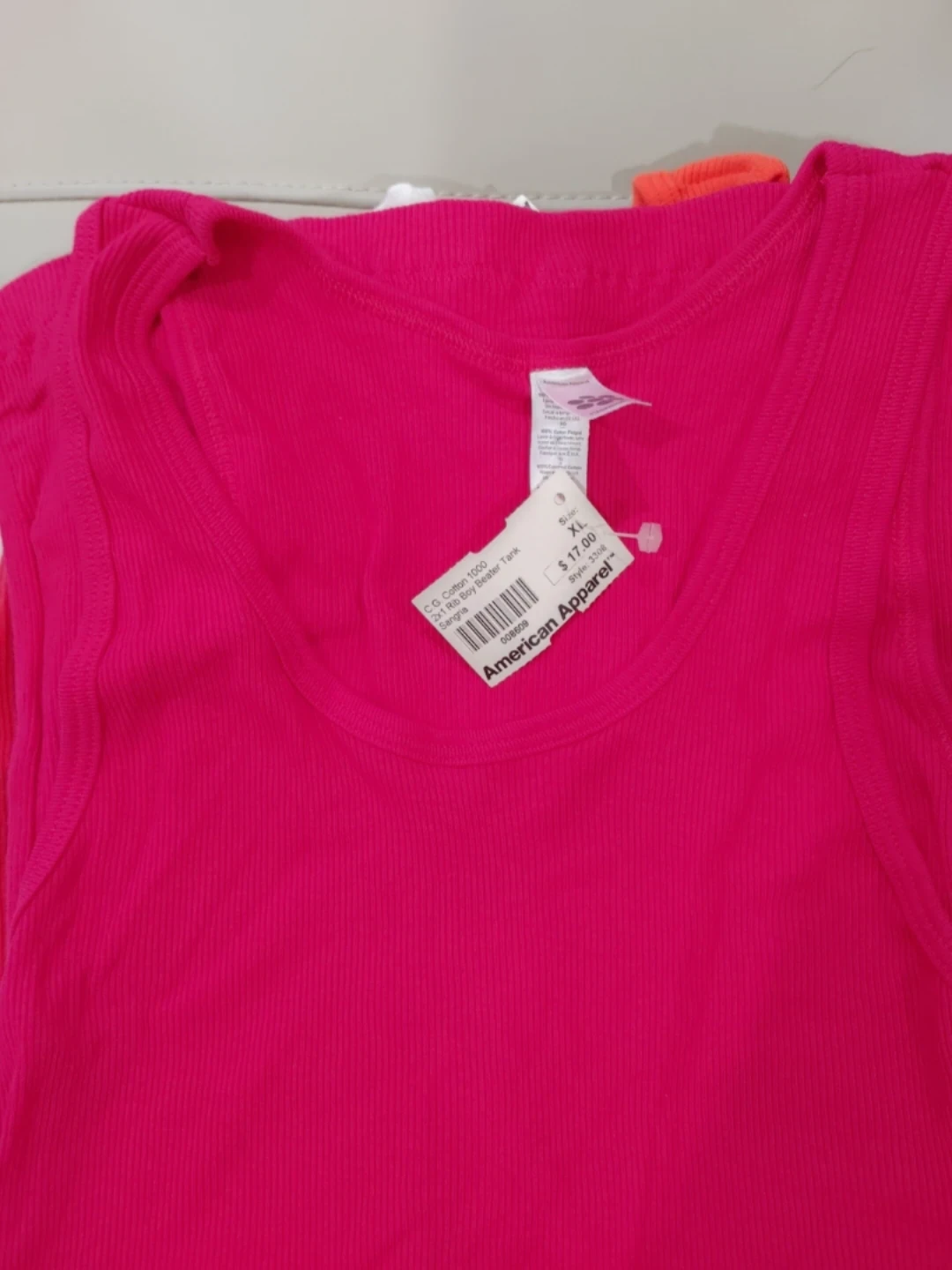 🧡BRAND NEW FOUR AMERICAN APPAREL TANK TOPS WOMANS L/ XL - photo 3