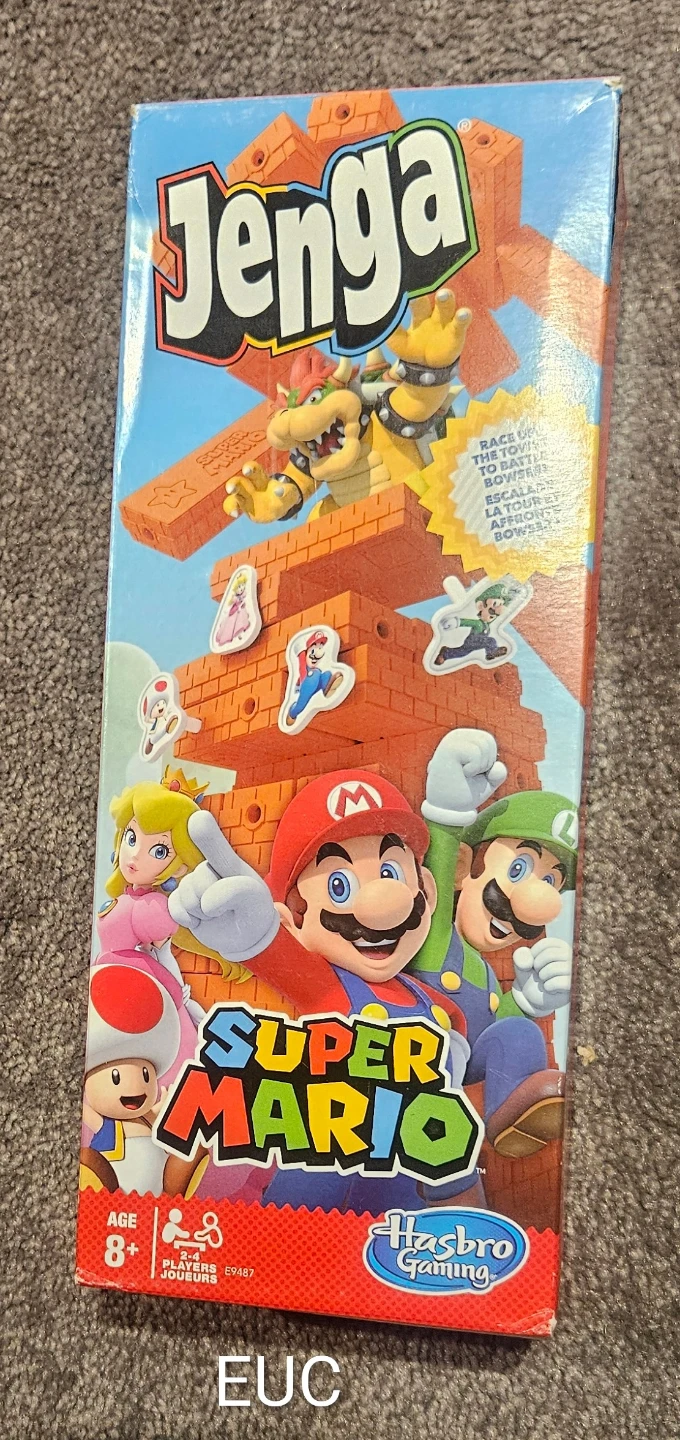 Super Mario Jenga Game