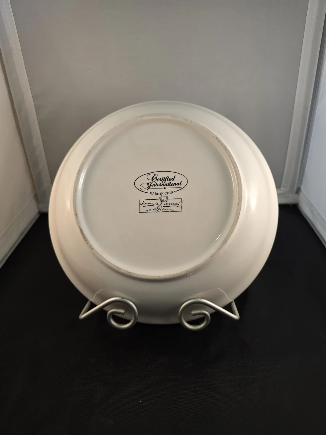 Certified International "Dinner is Served" Chef Plate - photo 2